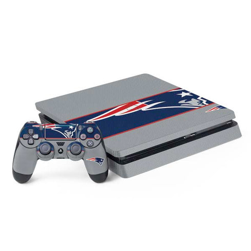 NFL New England Patriots Zone Block PS4 Slim Bundle Skin
